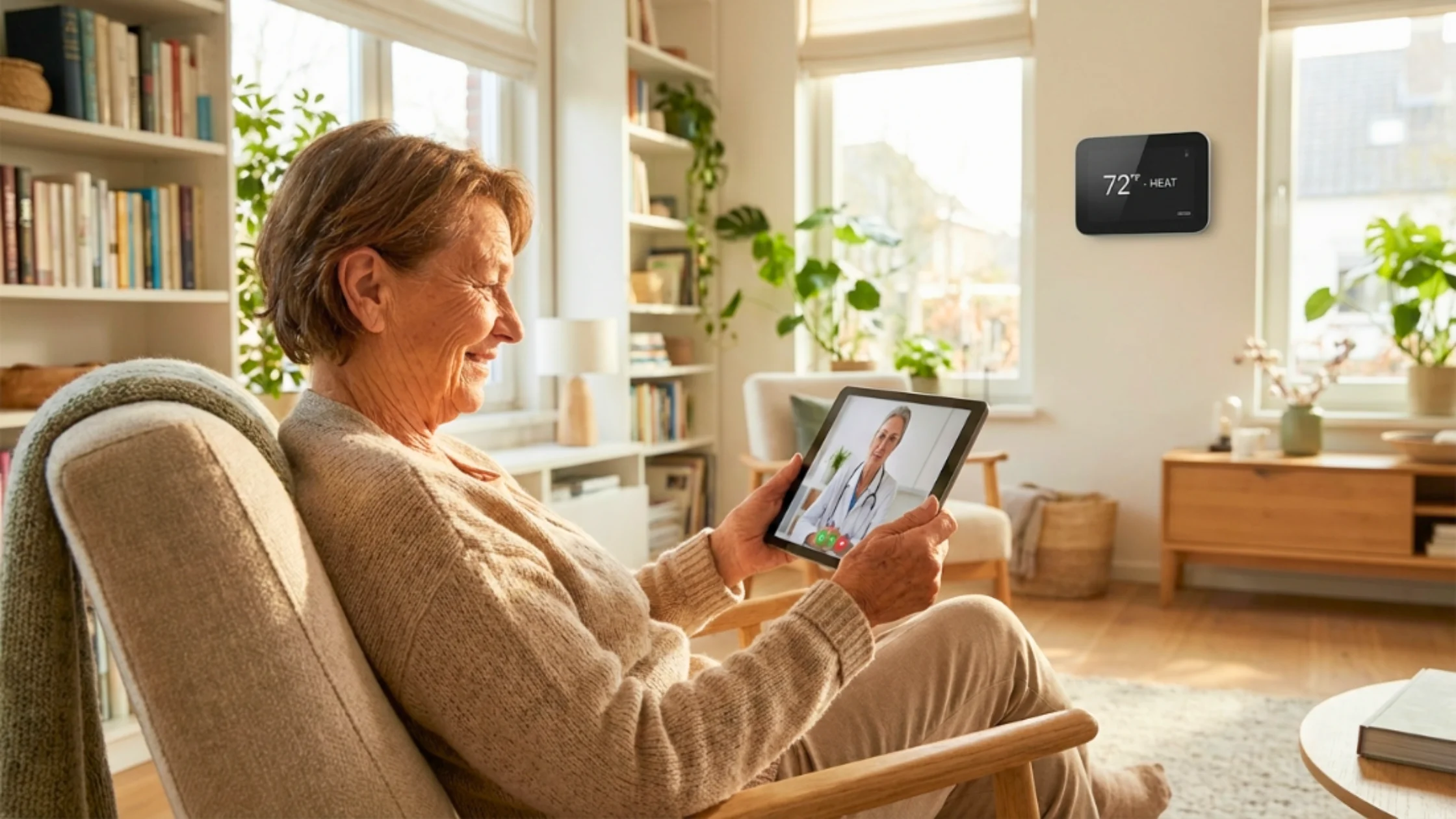 How Telehealth & Smart Thermostats Save Money on Energy & Doctor Visits